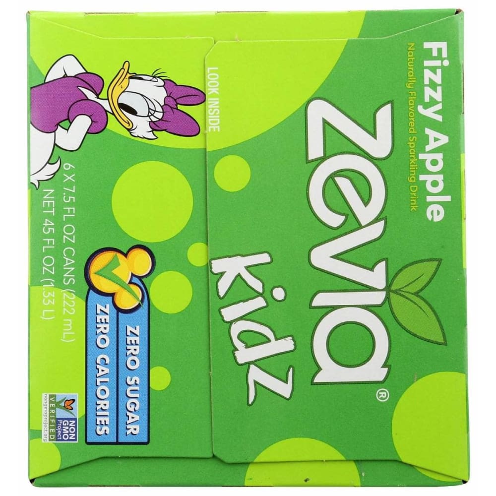 ZEVIA Zevia Kidz Fizzy Apple 6Pack, 45 Fo