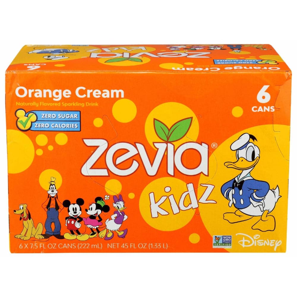 ZEVIA ZEVIA Kidz Orange Cream 6Pack, 45 fo