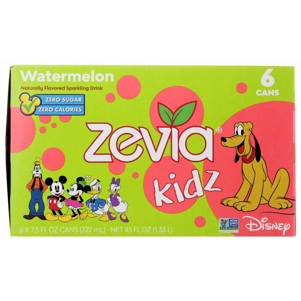 ZEVIA Zevia Soda Watermelon Kidz 6Pk, 45 Fo