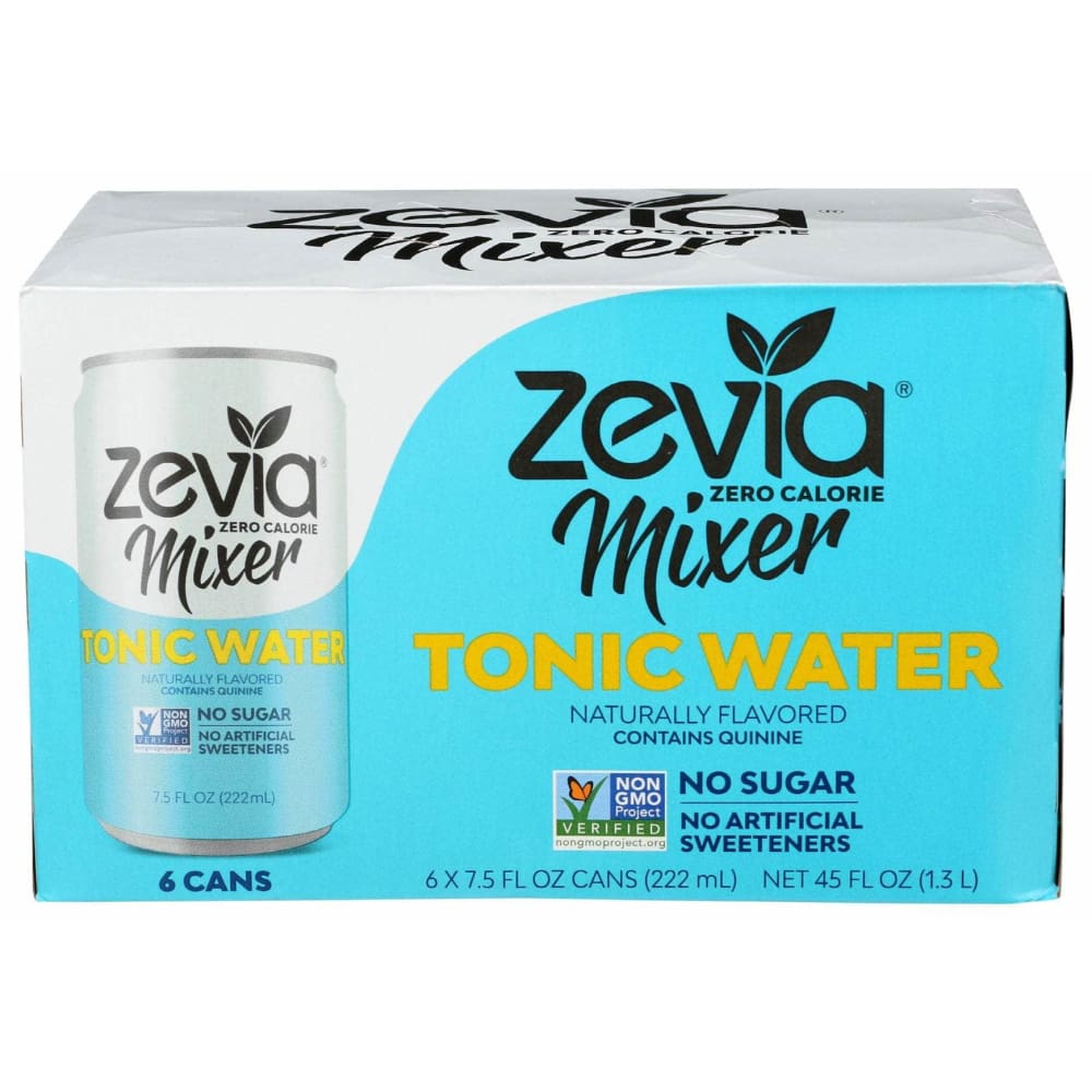 ZEVIA ZEVIA Tonic Water Mixer 6Pack, 45 oz