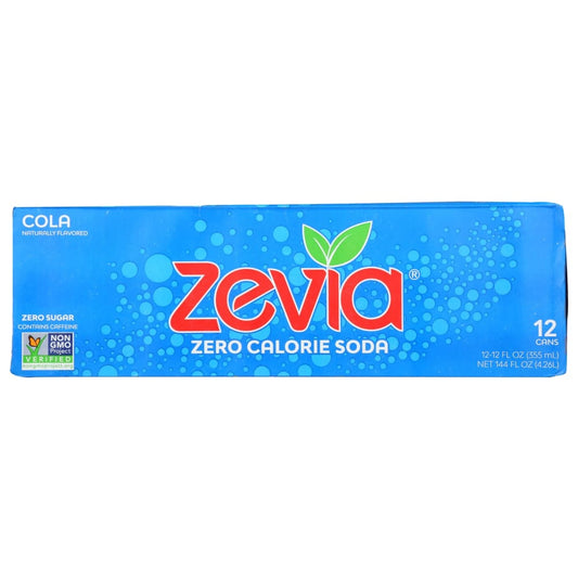 ZEVIA: Zero Calorie Cola Soda 144 fo - Beverages > Sodas - ZEVIA