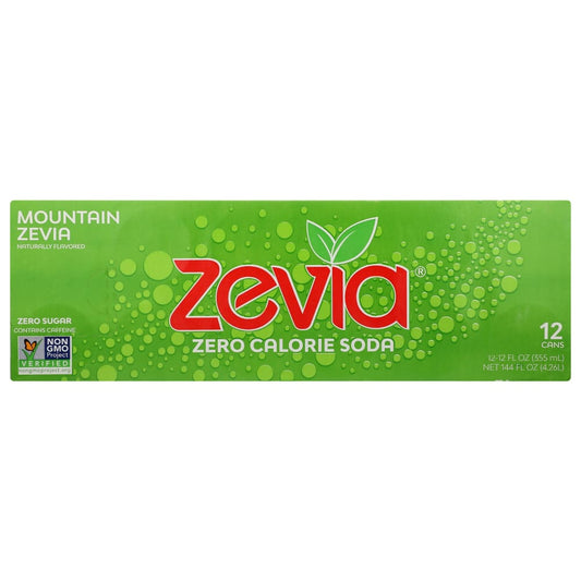 ZEVIA: Zero Calorie Mountain Zevia Soda 144 fo - Beverages > Sodas - ZEVIA