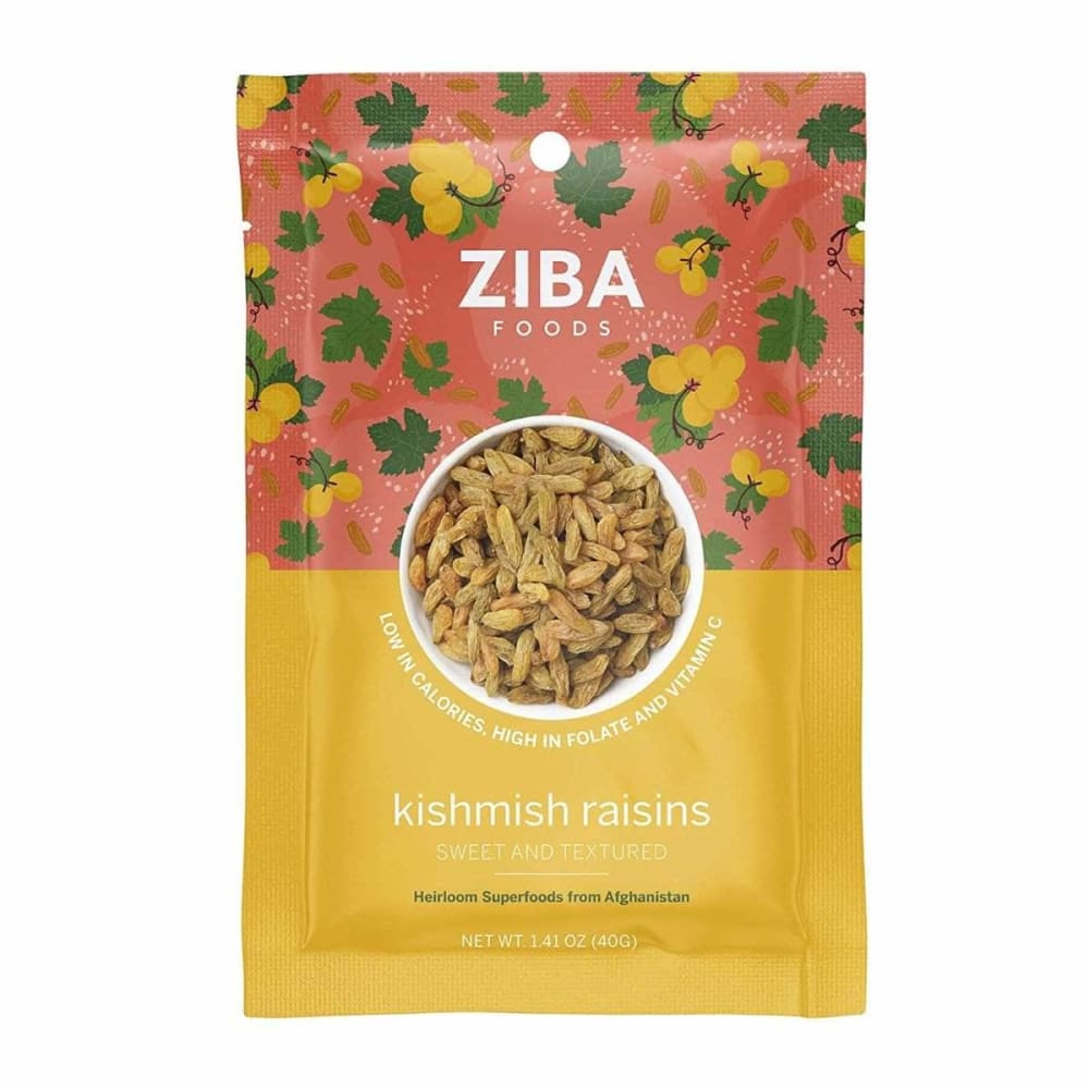 ZIBA FOODS Ziba Foods Raisins Kishmish, 1.41 Oz