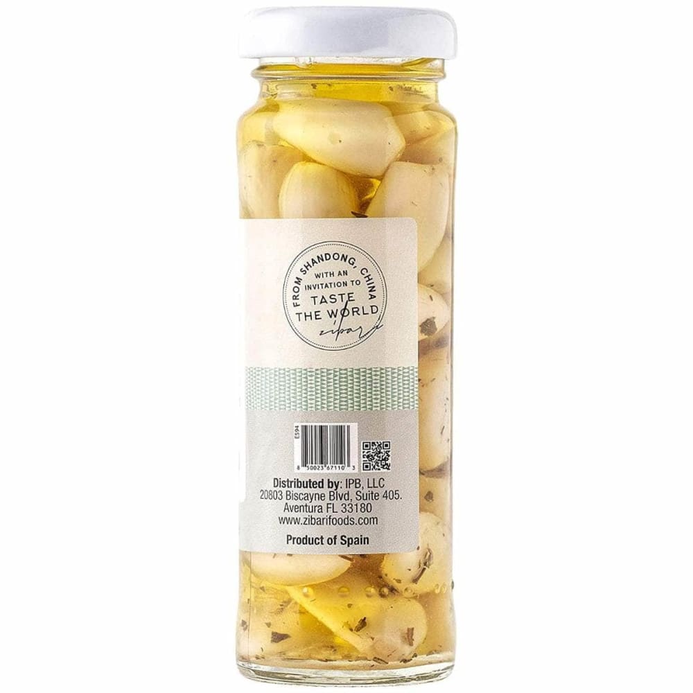 ZIBARI FOODS Grocery > Cooking & Baking > Extracts, Herbs & Spices ZIBARI FOODS: Garlic Cloves Olive Oil Herbs, 3.5 oz