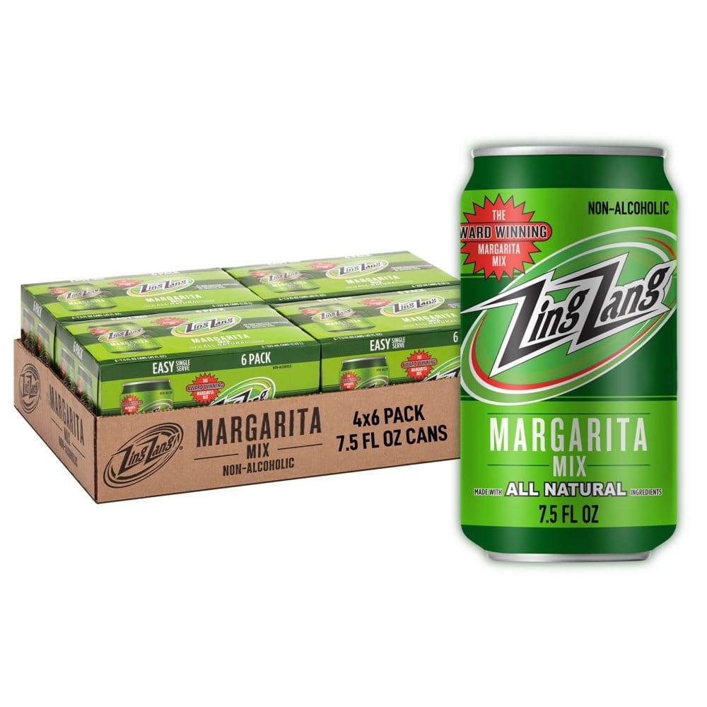 Zing Zang Margarita Mix (7.5 fl. oz. can, 24 pk.) ShelHealth