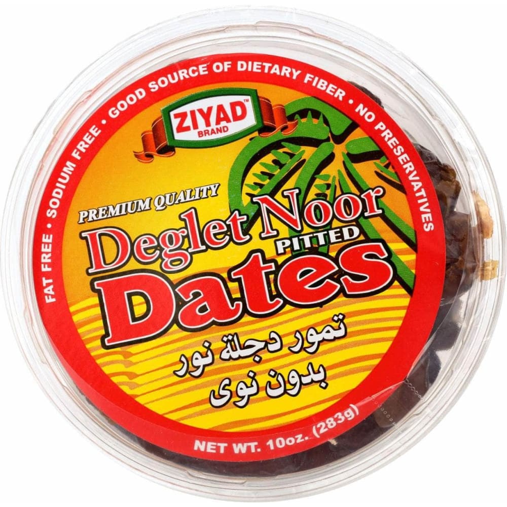 ZIYAD Grocery > Snacks > Fruit Snacks ZIYAD Deglet Noor Pitted Dates, 10 oz