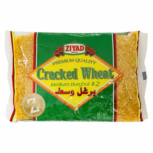 ZIYAD ZIYAD Wheat Cracked No2 Medium, 16 oz
