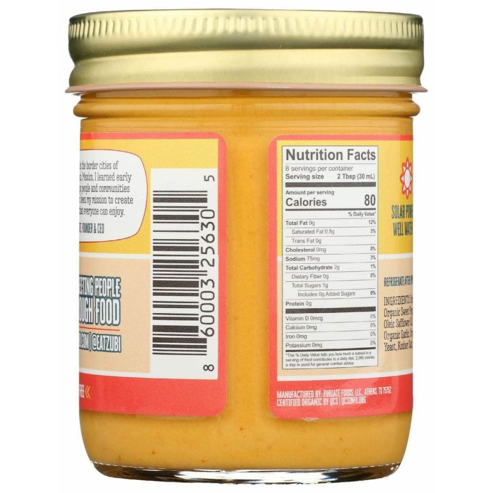 ZUBIS Zubis Dip Queso And Salsa Org, 8 Oz