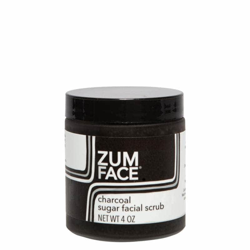 ZUM ZUM Charcoal Zum Face Sugar Facial Scrub, 4 oz
