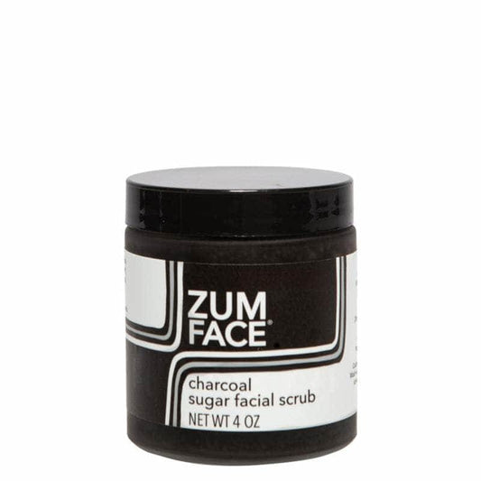 ZUM ZUM Charcoal Zum Face Sugar Facial Scrub, 4 oz