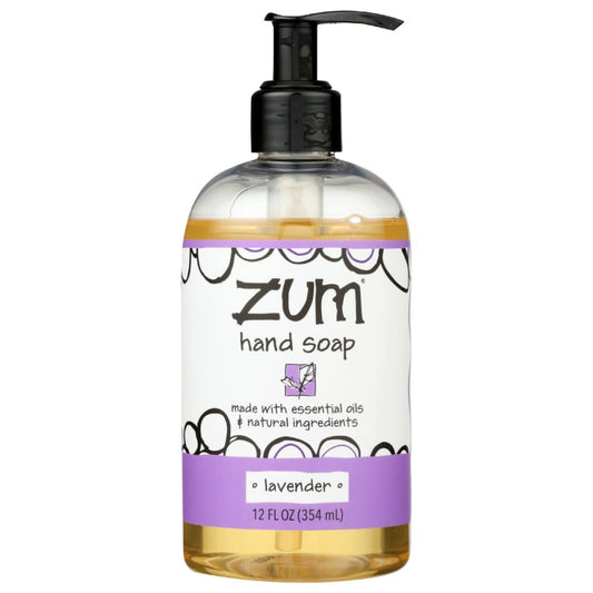 ZUM: Lavender Hand Soap 12 fo (Pack of 5) - Beauty & Body Care > Soap and Bath Preparations > Soap Liquid - ZUM