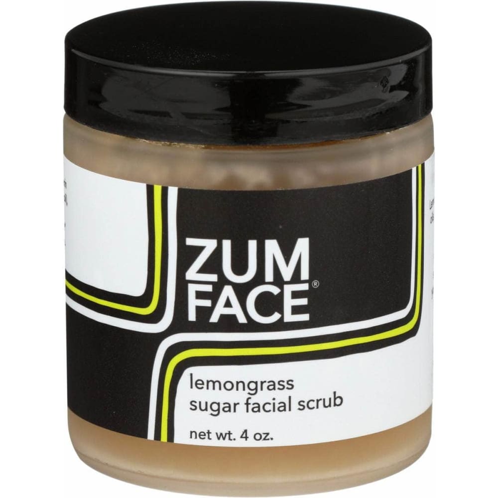 ZUM ZUM Lemongrass Zum Face Sugar Facial Scrub, 4 oz
