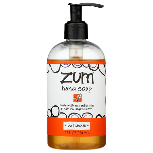 ZUM: Patchouli Hand Soap 12 fo (Pack of 5) - Beauty & Body Care > Soap and Bath Preparations > Soap Liquid - ZUM