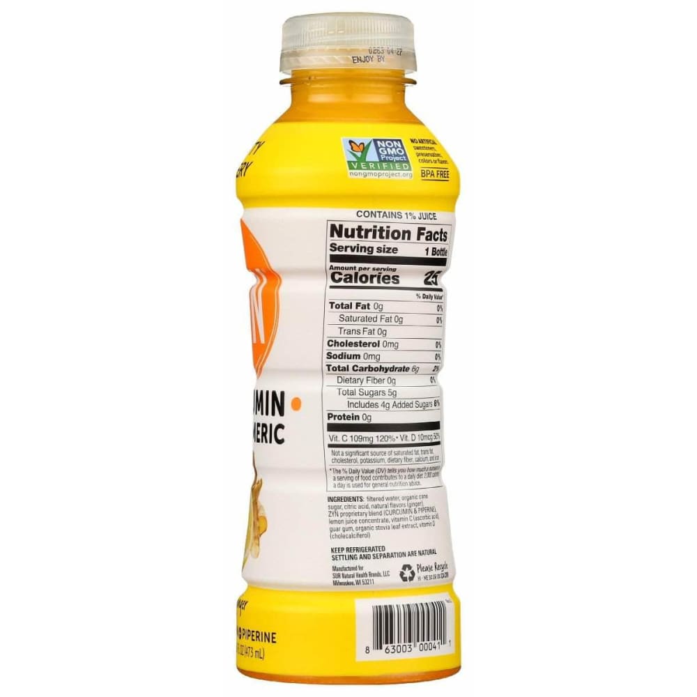 ZYN Zyn Water Lemon Ginger, 16 Fo