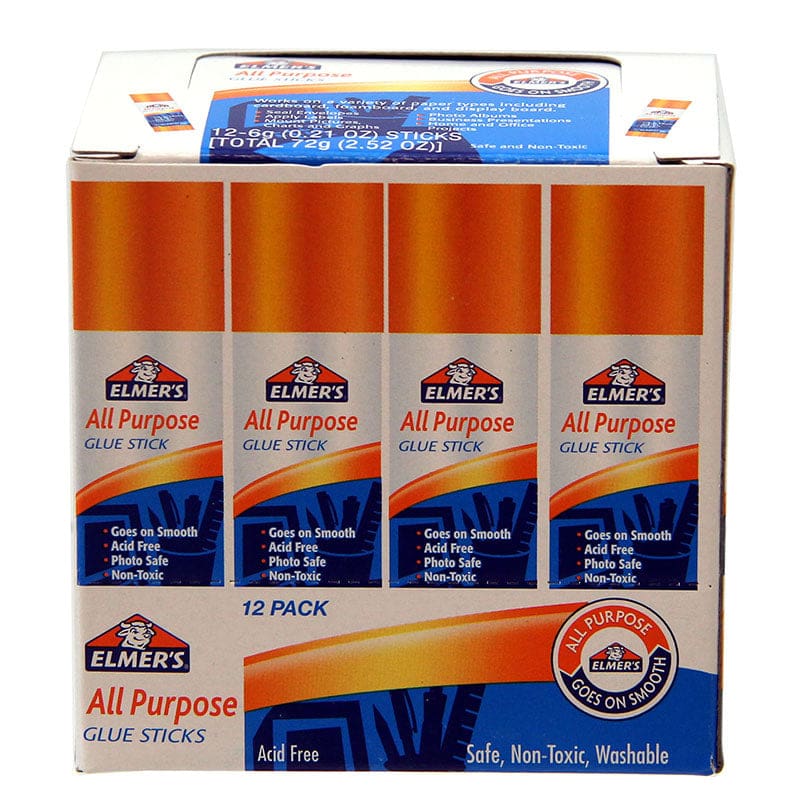 0.21Oz All Purpose Glu Stick 12Pk (Pack of 6) - Glue/Adhesives - Sanford L.p.