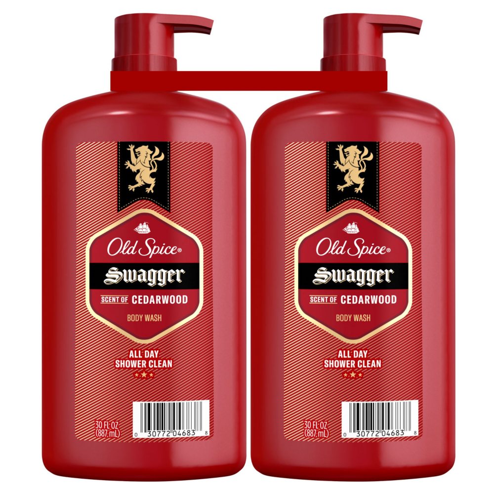 Old Spice Swagger Scent of Confidence, Body Wash for Men (30 fl. oz., 2 ...