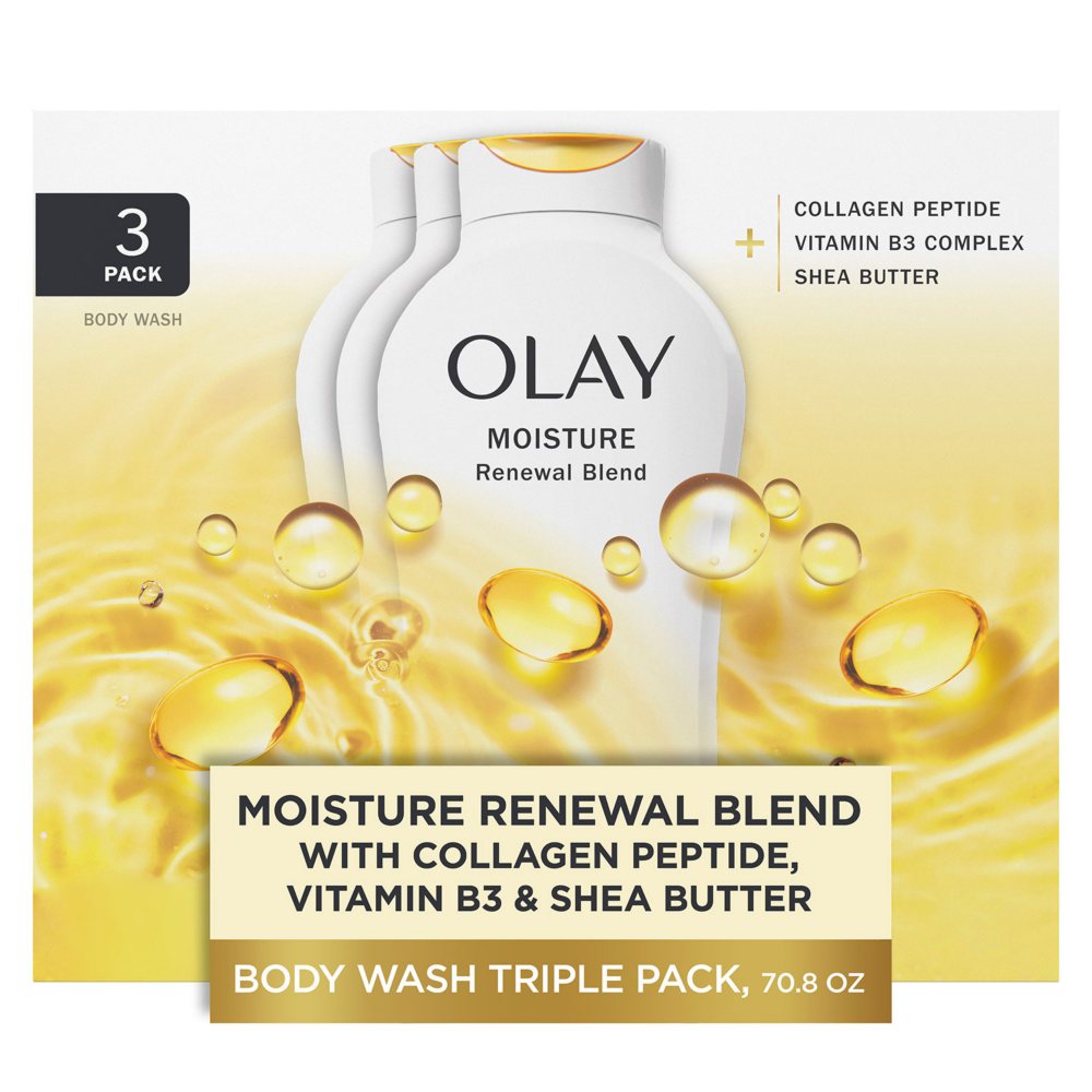 Olay Moisture Renewal Blend Body Wash (23.6 fl. oz., 3 pk.)