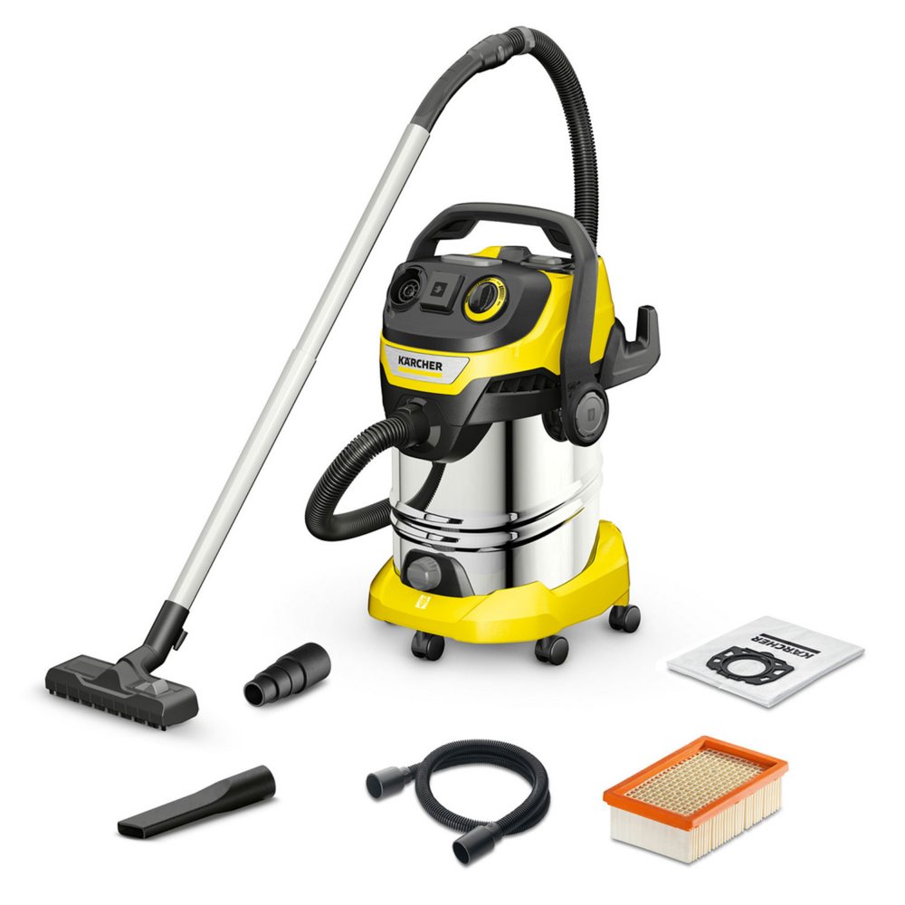 Karcher WD 6 P S Multi-Purpose 8 Gallon Wet-Dry Shop Vacuum Cleaner