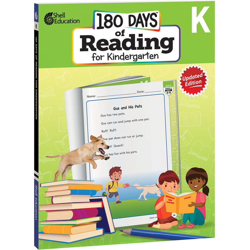 180 Days Of Reading 2Nd Ed Grade K (Pack of 2)