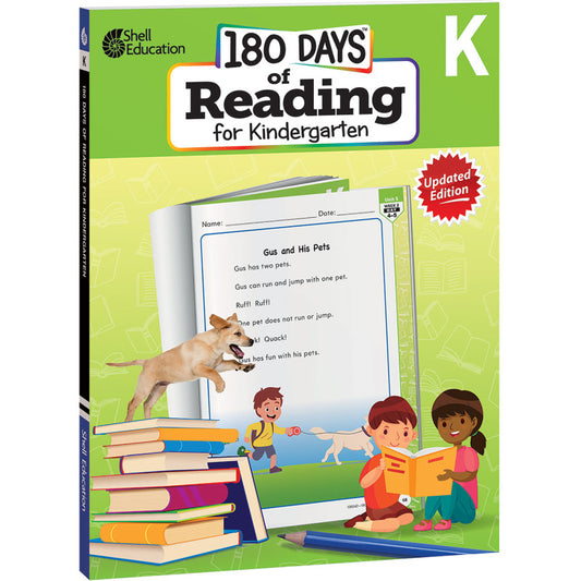 180 Days Of Reading 2Nd Ed Grade K (Pack of 2)