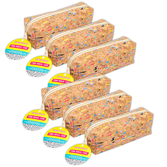 Pukka Planet Cork Pencil Case 6Ct