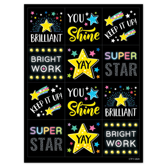 Star Bright Reward Stickers (Pack of 10)