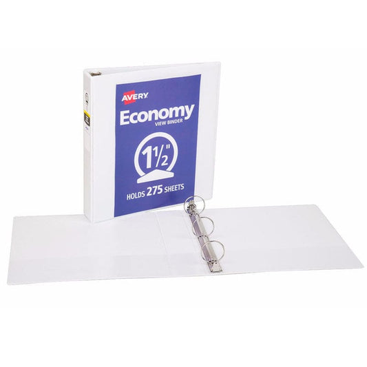 1 1/2In Capacity White View Binder (Pack of 6) - Folders - Avery Products Corp