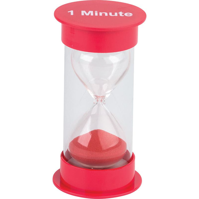 1 Minute Sand Timer Medium (Pack of 6) - Sand Timers - Teacher Created Resources