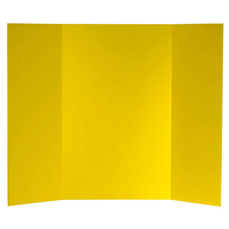 1 Ply Yellow Project Board 24Pk - Presentation Boards - Flipside