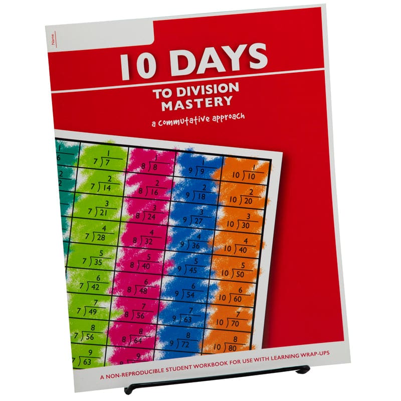10 Days To Division Mastery Student Workbook (Pack of 6) - Multiplication & Division - Learning Wrap-ups