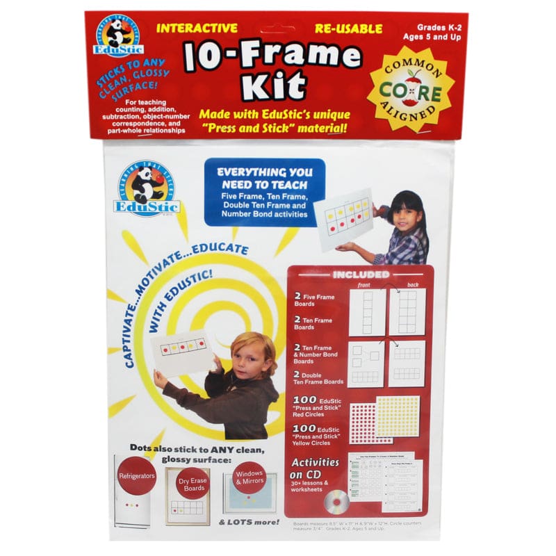 10-Frame Kit - Manipulative Kits - Edustic