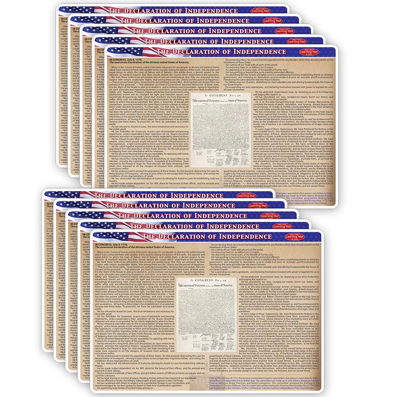 10 Pk Poly Learn Mat Us Independnce - Social Studies - Ashley Productions