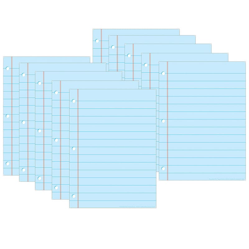 10 Pk Postermat Blu Notebook Paper (Pack of 2) - Miscellaneous - Ashley Productions