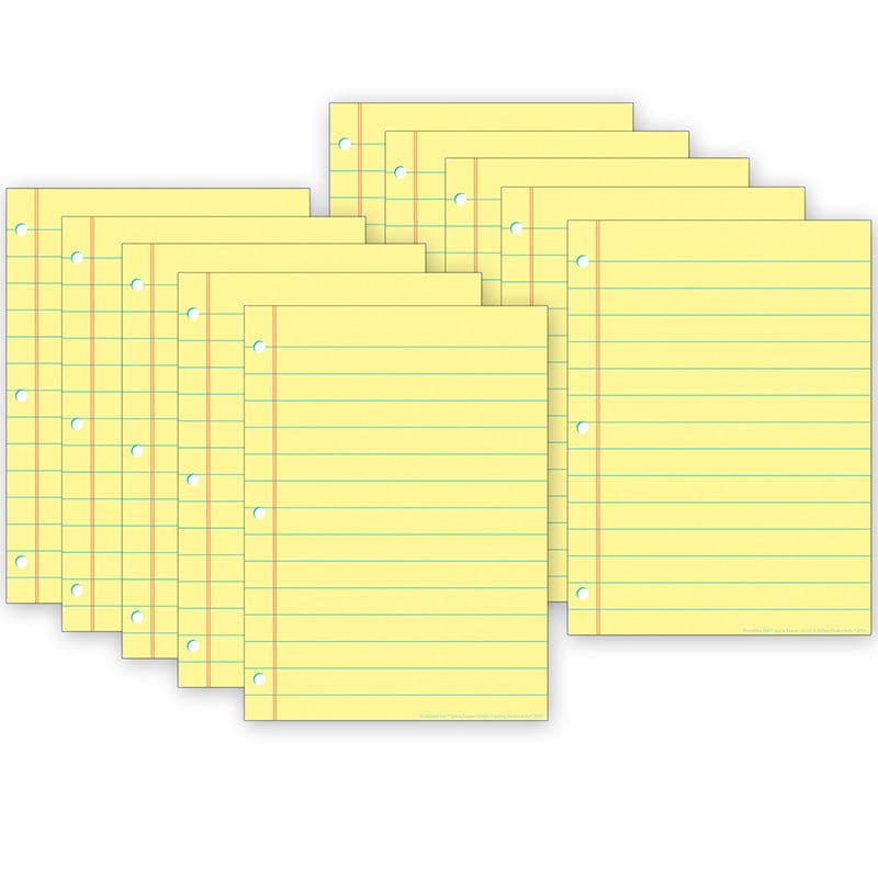 10 Pk Postermat Ylw Notebook Paper (Pack of 2) - Miscellaneous - Ashley Productions
