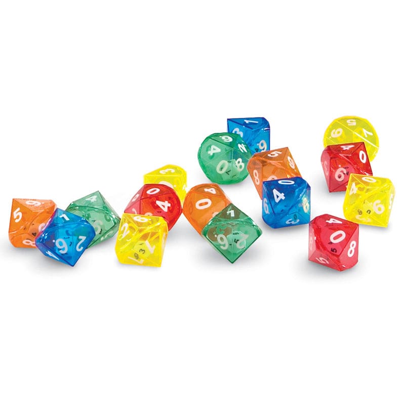 10 Sided Dice In Dice - Dice - Learning Resources