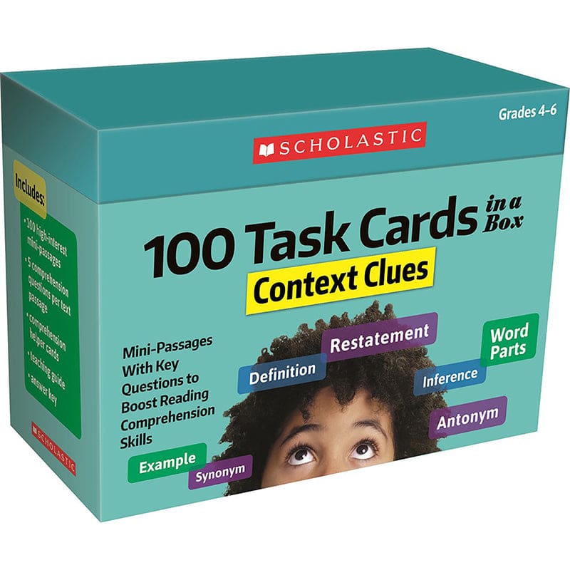 100 Task Cards Context Clues - Activities - Scholastic Teaching Resources