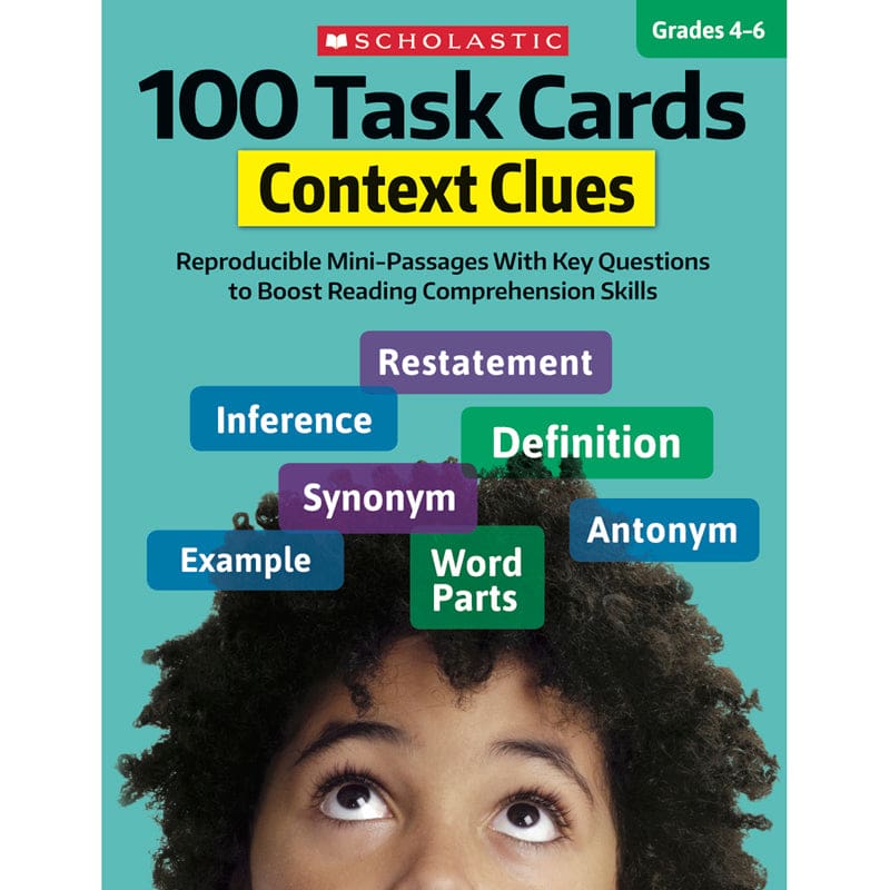 100 Task Cards Context Clues (Pack of 3) - Activities - Scholastic Teaching Resources
