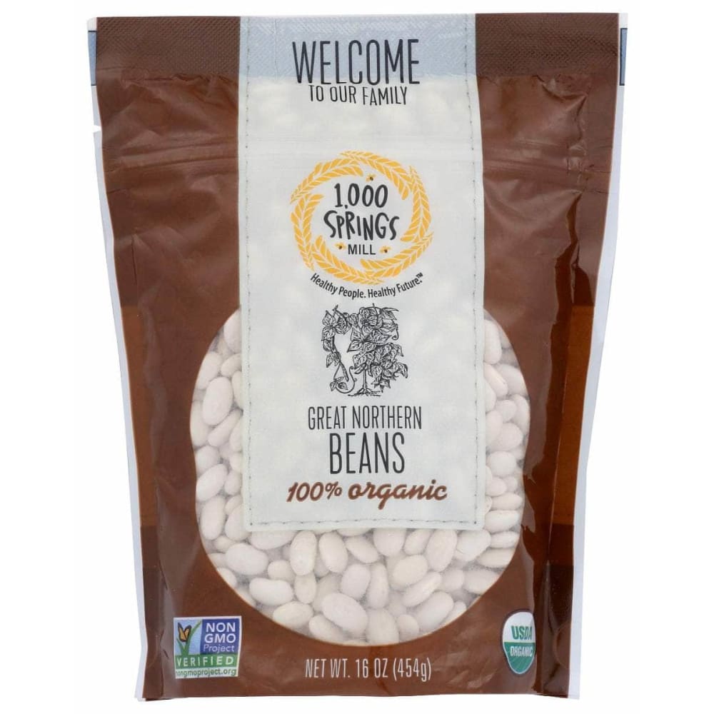 1000 SPRINGS MILL 1000 Springs Mill Beans Great Northern, 16 Oz