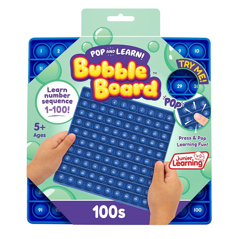 100S Pop And Learn Bubble Board - Numeration - Junior Learning