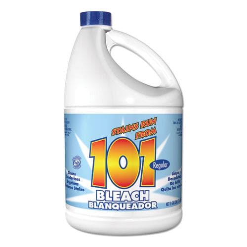 101 Regular Cleaning Low Strength Bleach 1 Gal Bottle 6/carton - Janitorial & Sanitation - 101