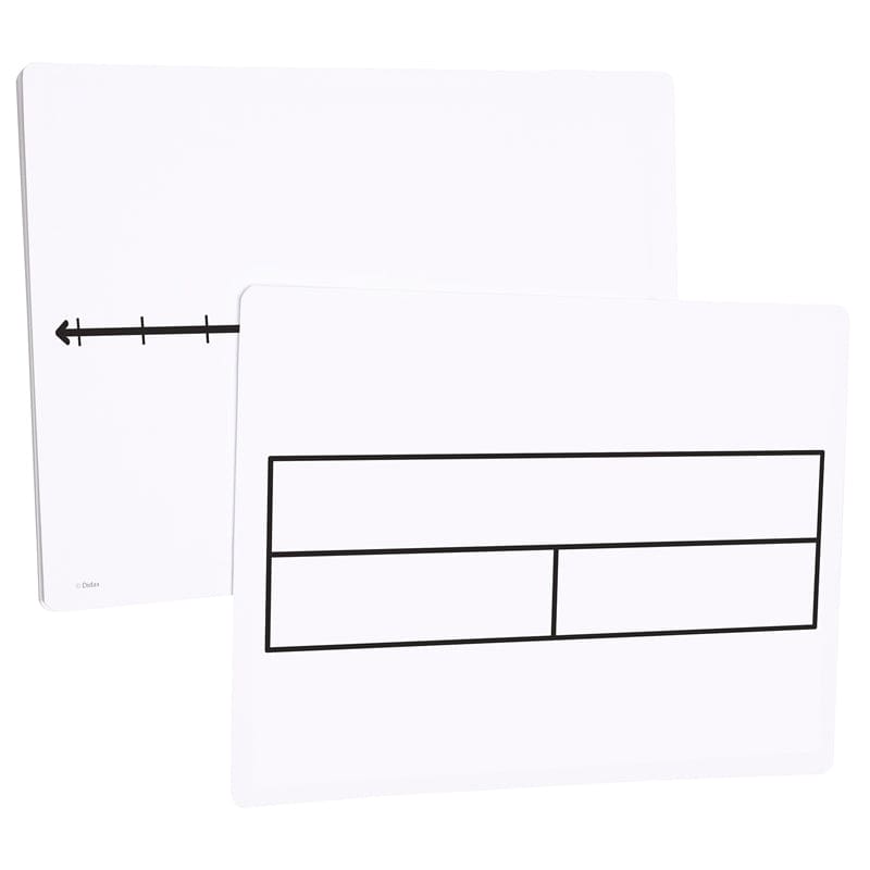 10Ct Dry Erase Mats Part-Part-Whole Number Line (Pack of 2) - Numeration - Didax
