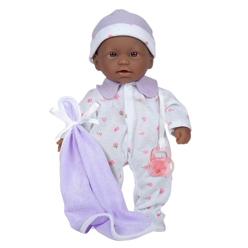 11In Bby Doll Prpl African-American with Blanket (Pack of 2) - Dolls - Jc Toys Group Inc