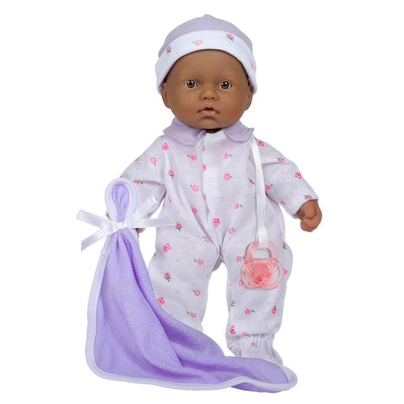 11In Soft Baby Doll Blue Hispanic with Blanket (Pack of 2) - Dolls - Jc Toys Group Inc