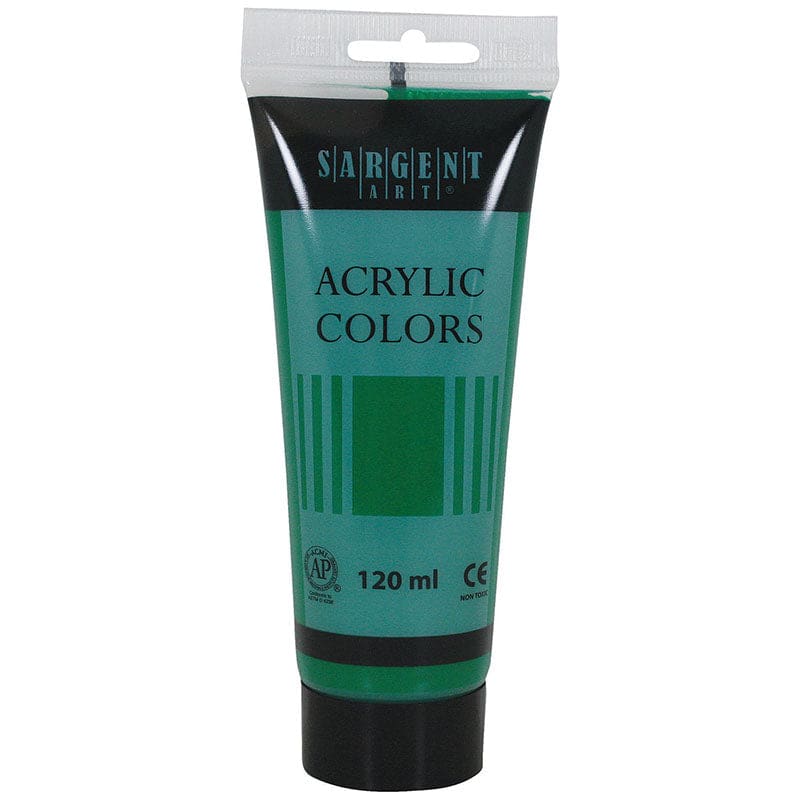 120Ml Acrylic Pthalo Emerald Green (Pack of 12) - Paint - Sargent Art Inc.