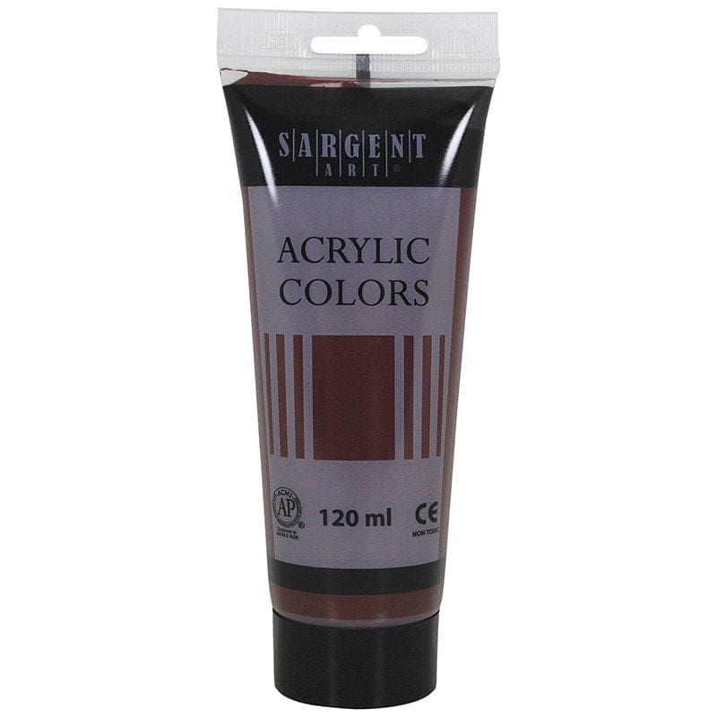 120Ml Tube Acrylic Burnt Umber (Pack of 12) - Paint - Sargent Art Inc.