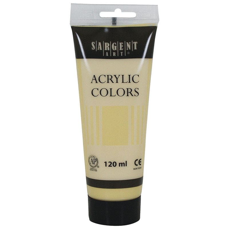 120Ml Tube Acrylic Naples Yellow (Pack of 12) - Paint - Sargent Art Inc.