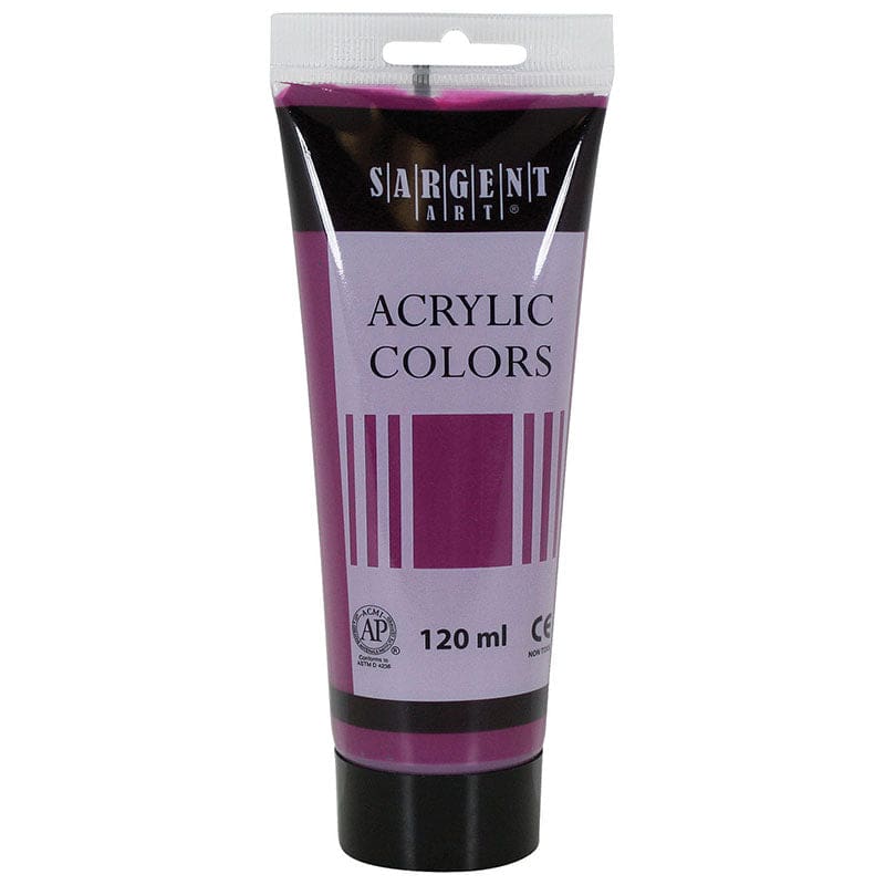 120Ml Tube Acrylic Rouge (Pack of 12) - Paint - Sargent Art Inc.