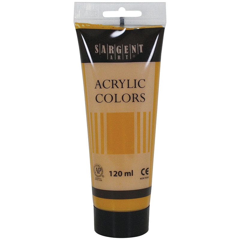 120Ml Tube Acrylic Yellow Ochre (Pack of 12) - Paint - Sargent Art Inc.
