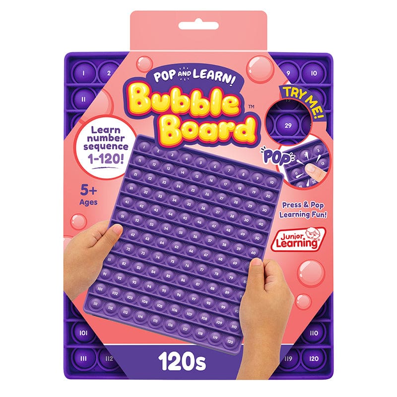 120S Pop And Learn Bubble Board - Numeration - Junior Learning