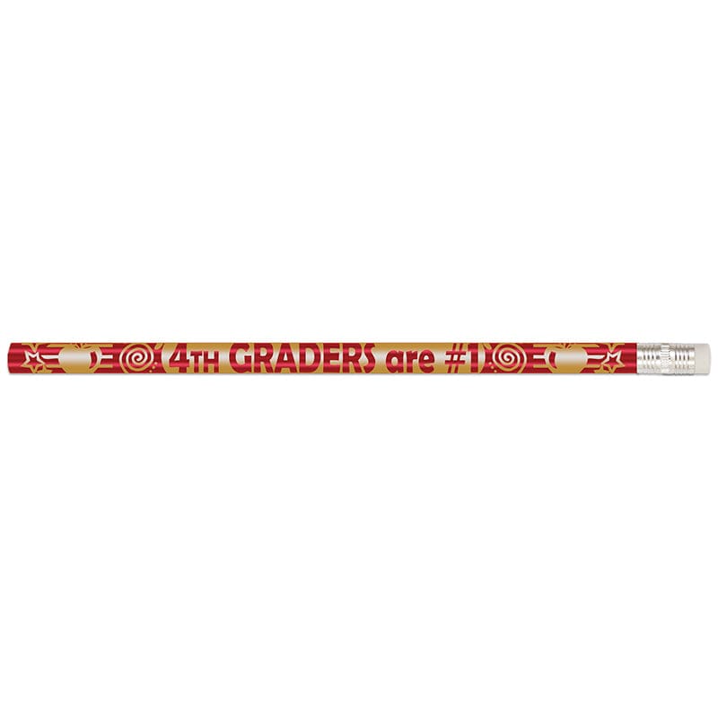 12Ct 4Th Graders Are No1 Pencils (Pack of 12) - Pencils & Accessories - Musgrave Pencil Co Inc